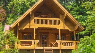 Villa is… GARDEN 広い庭のログハウス